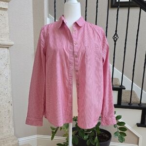 U.S. Polo Assn. Red Patterned Shirt